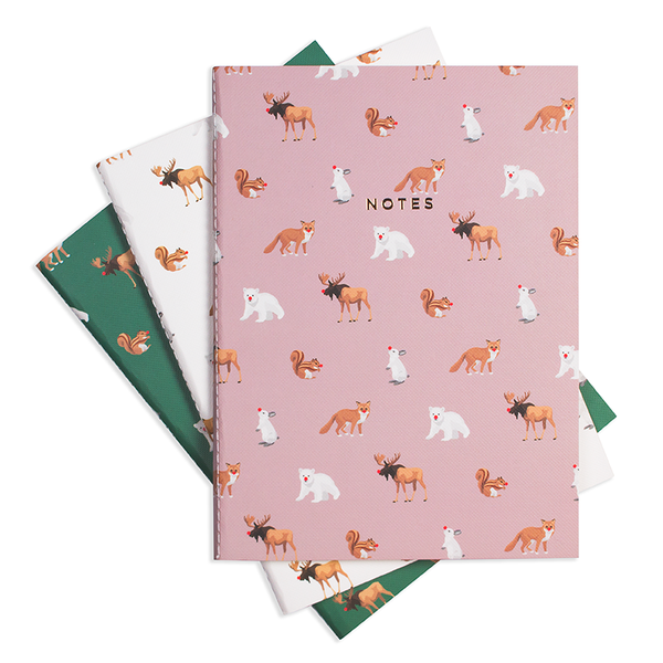 LARGE HO HO HO NOTEBOOK 3/SET - Hadron Epoch