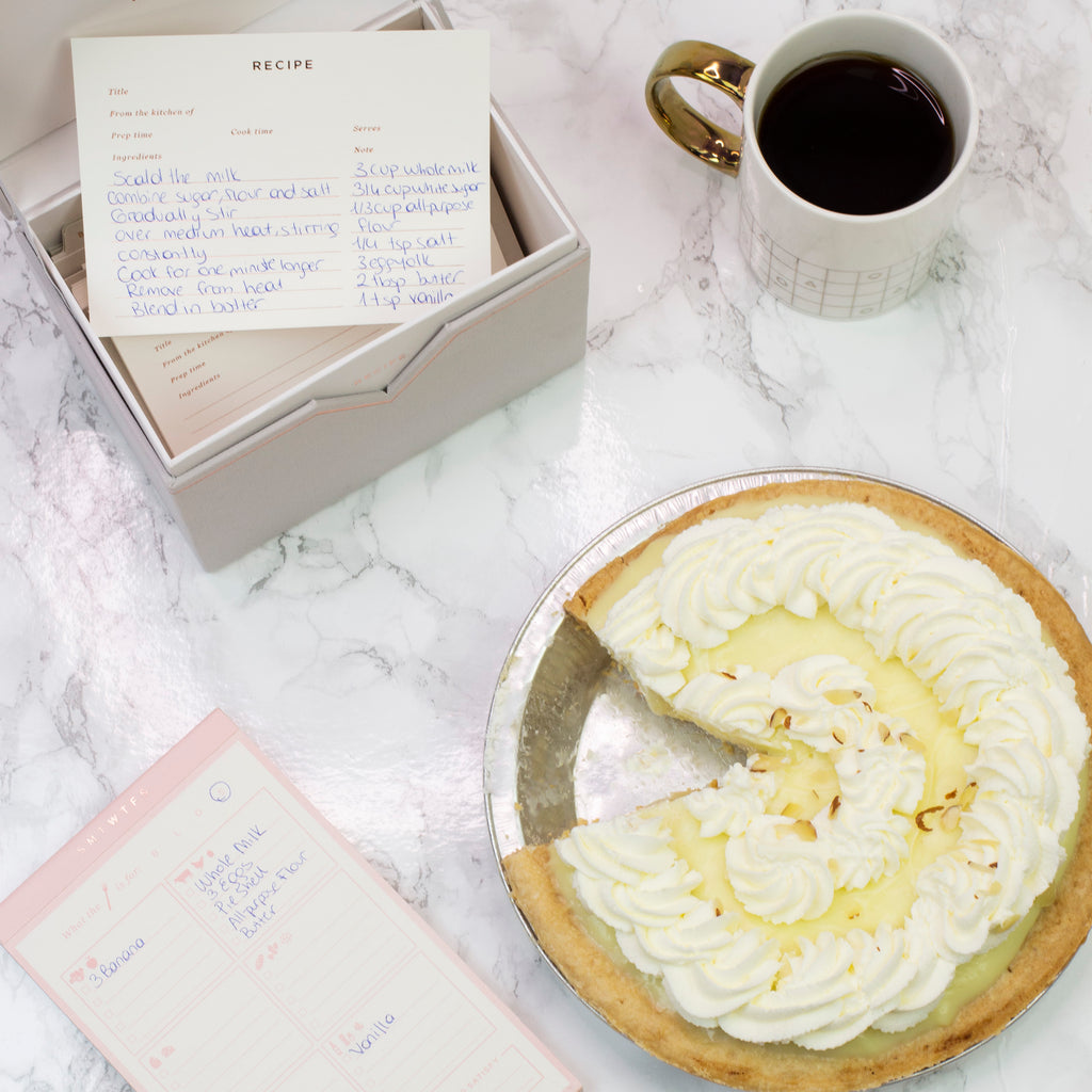 Banana Cream Pie Recipe for National Pie Day !