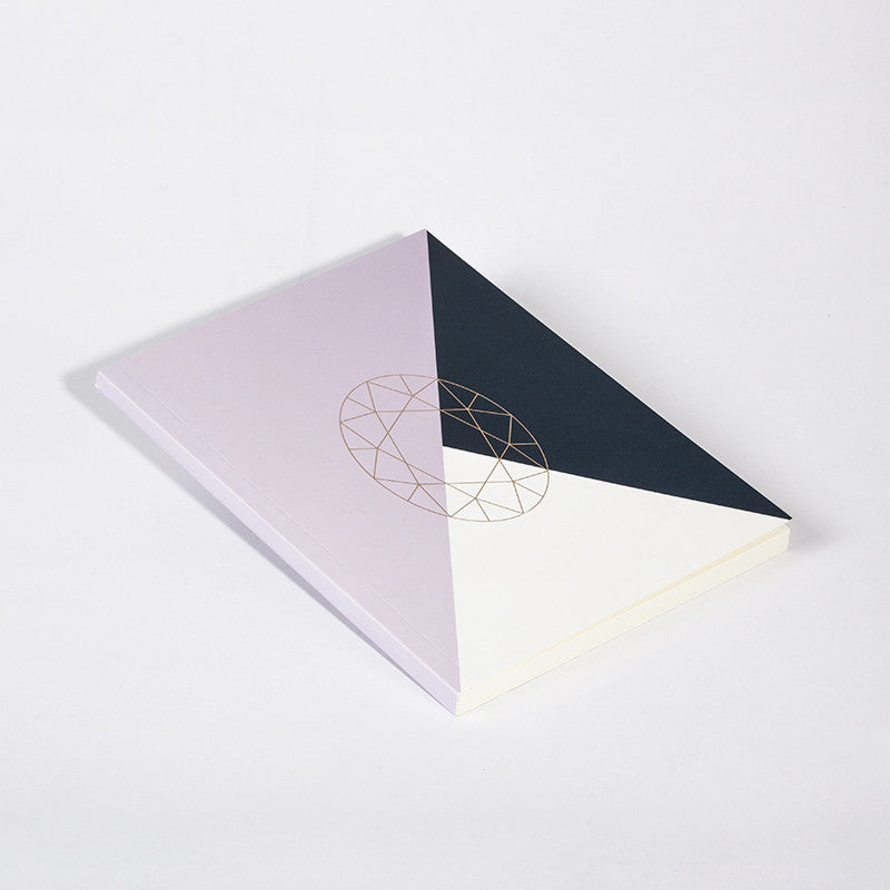 DIAMOND NOTEBOOK PURPLE - Hadron Epoch