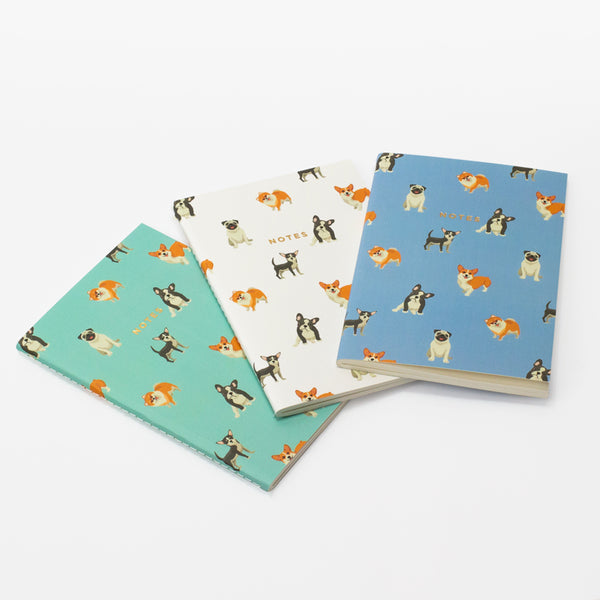 MINI BOW WOW NOTEBOOK 3/SET - Hadron Epoch