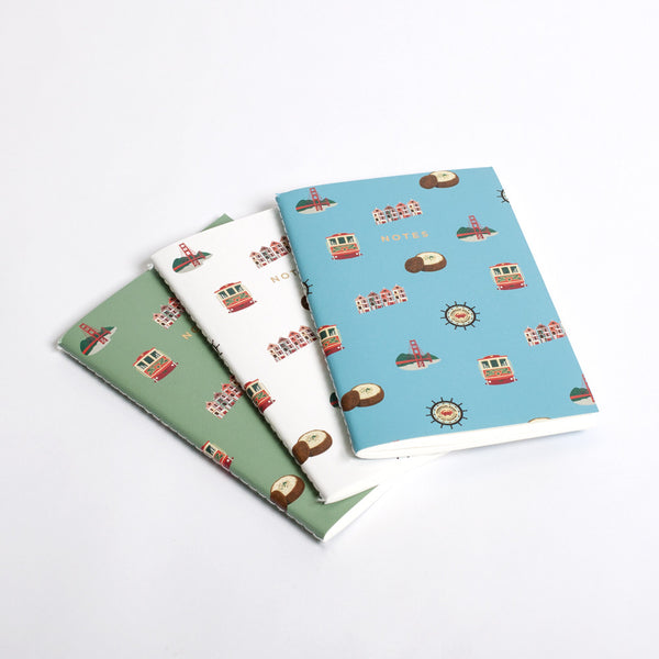LARGE SAN FRANCISCO NOTEBOOK 3/SET - Hadron Epoch