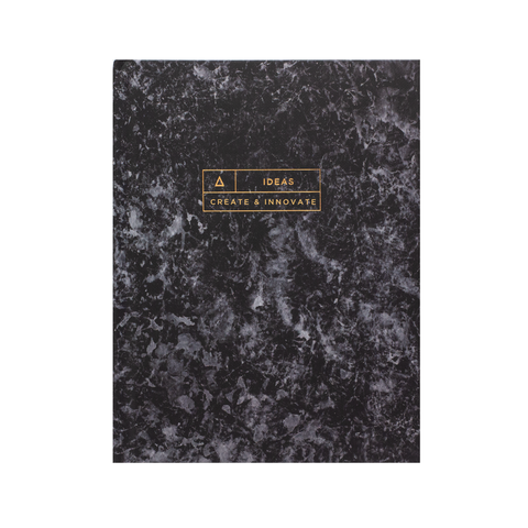 Stone Paper Ideas Notebook Charcoal - Hadron Epoch