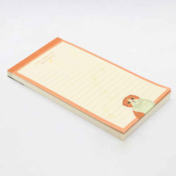 POP Meow Meow Lined Notepad - Hadron Epoch
