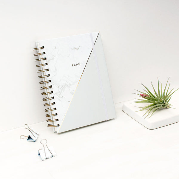 SPIRAL PLANNER GREY PEARL - Hadron Epoch