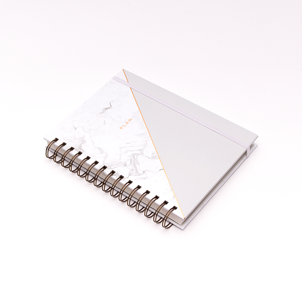 SPIRAL PLANNER GREY PEARL - Hadron Epoch