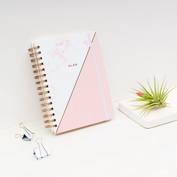 SPIRAL PLANNER ROSE QUARTZ - Hadron Epoch