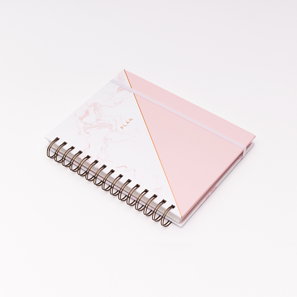 SPIRAL PLANNER ROSE QUARTZ - Hadron Epoch