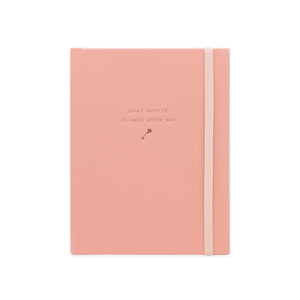 SMTWTFS Secret Keeper Coral Pink (Password Book) - Hadron Epoch