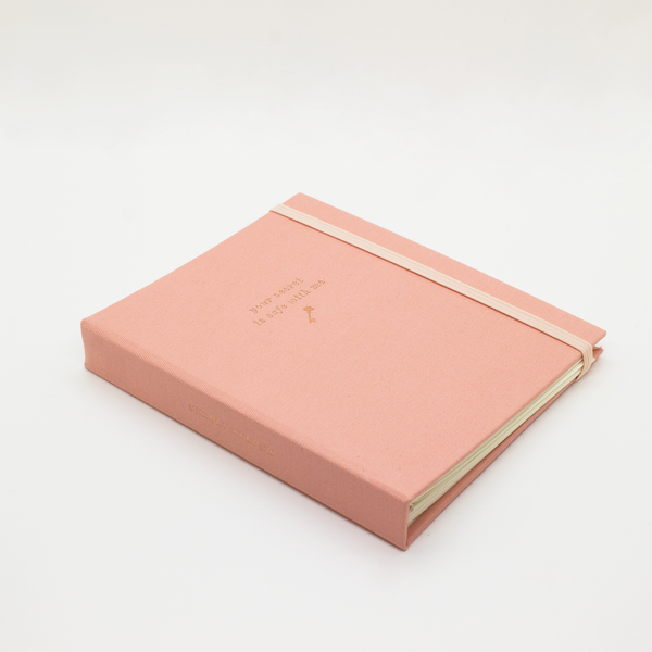 SMTWTFS Secret Keeper Coral Pink (Password Book) - Hadron Epoch