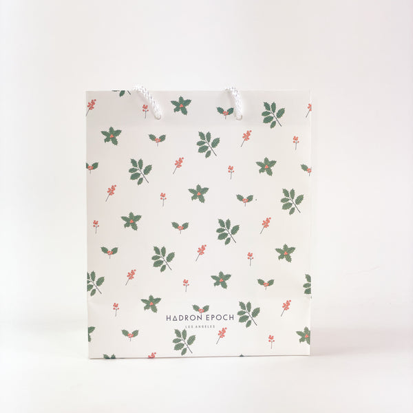 Holly Jolly All Over Pattern Gift Bag