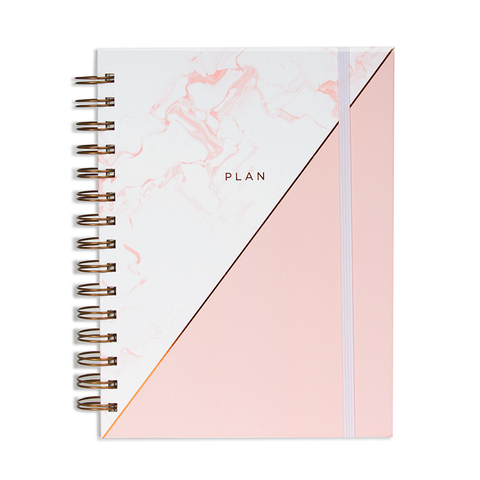 SPIRAL PLANNER ROSE QUARTZ - Hadron Epoch