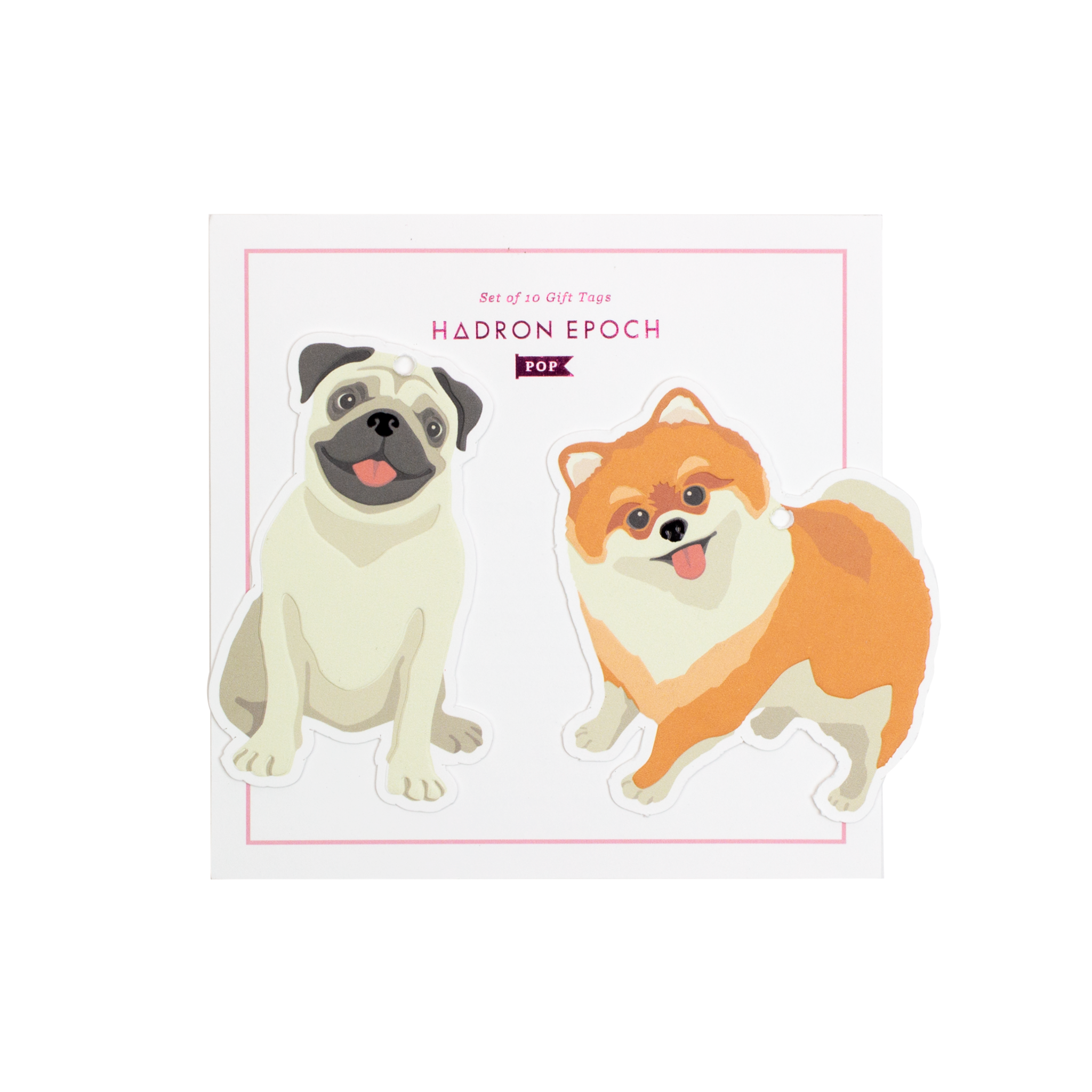 BOW WOW BLANK GIFT TAGS (FULL BODY) - Hadron Epoch