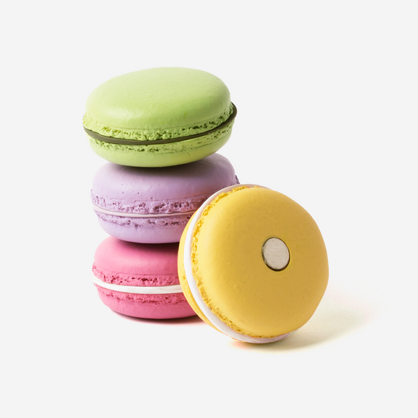 MACARON MAGNETS SET OF FOUR ASSORTED COLORS - Hadron Epoch