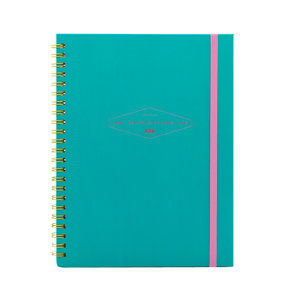 POP SPIRAL NOTEBOOK - DON'T BE AFRAID OF ADVENTURE - Hadron Epoch