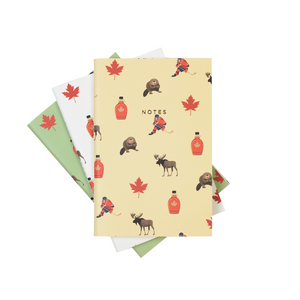 MINI CANADA NOTEBOOK 3/SET - Hadron Epoch