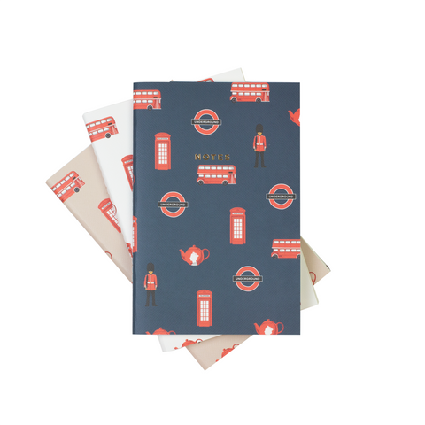 MINI LONDON NOTEBOOK 3/SET - Hadron Epoch