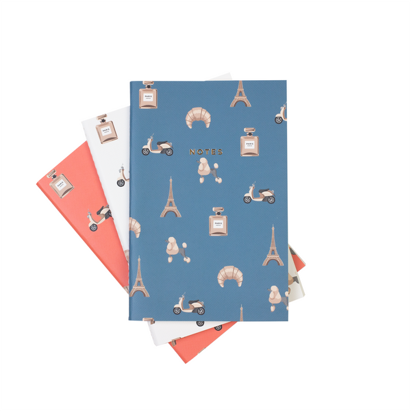 MINI PARIS NOTEBOOK 3/SET - Hadron Epoch