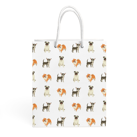 DOGS PATTERN GIFT BAG - Hadron Epoch