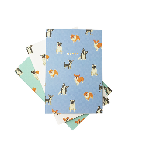 MINI BOW WOW NOTEBOOK 3/SET - Hadron Epoch