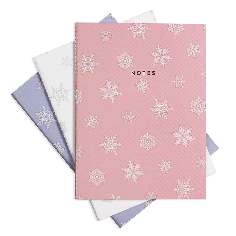 LARGE LET IT SNOW NOTEBOOK 3/SET - Hadron Epoch