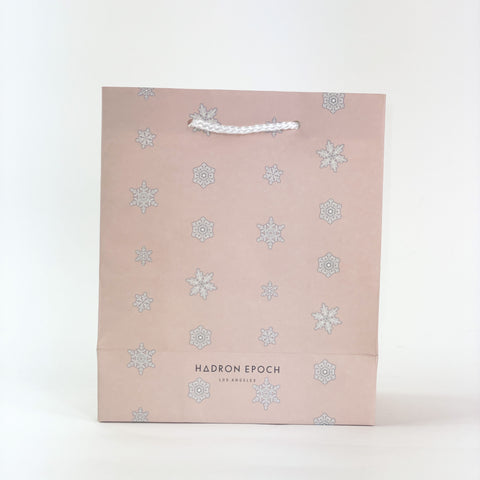 Snowflake All Over Pattern Gift Bag
