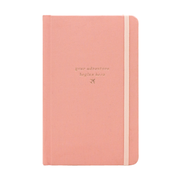 SMTWTFS Travel Journal Coral Pink - Hadron Epoch